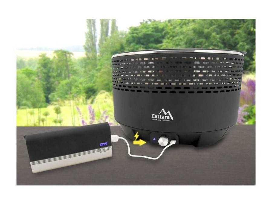 (obrázek pro) Gril stolní KEG na dřevěné uhlí CATTARA