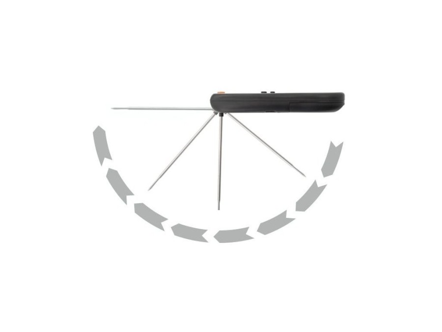 (obrázek pro) Grilovací teploměr digitální skládací COMPASS