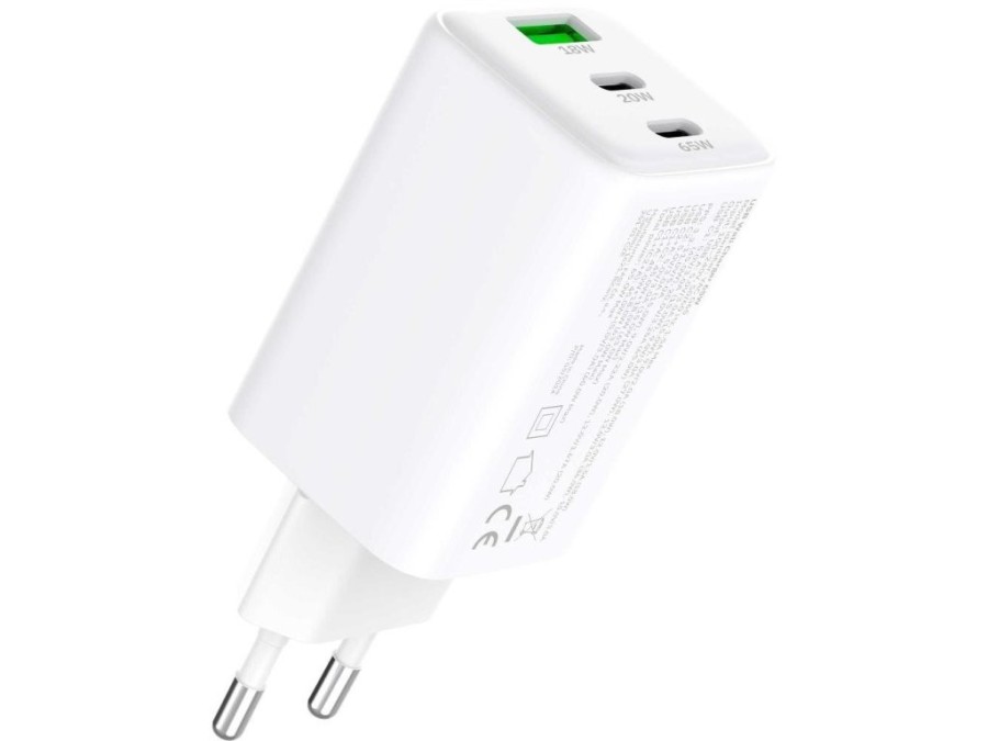 (obrázek pro) Nabíječka YAC G65 VOLT, 65 W, 3x USB YENKEE