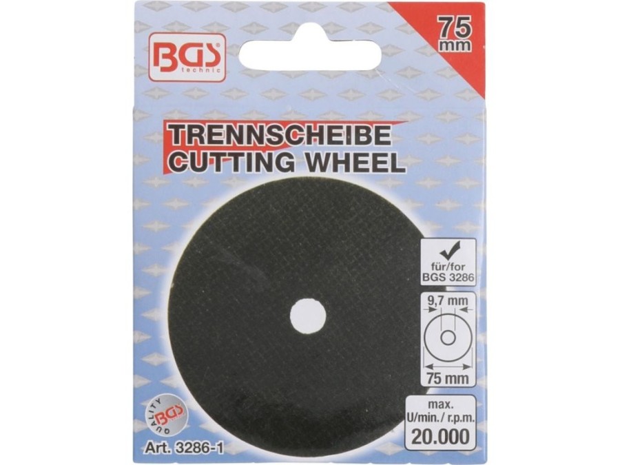 (obrázek pro) Kotouč řezný 75mm BGS