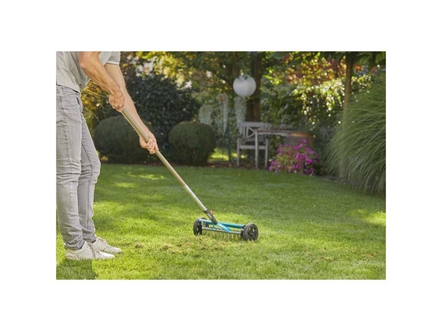 (obrázek pro) Kypřič trávníku combisystem GARDENA