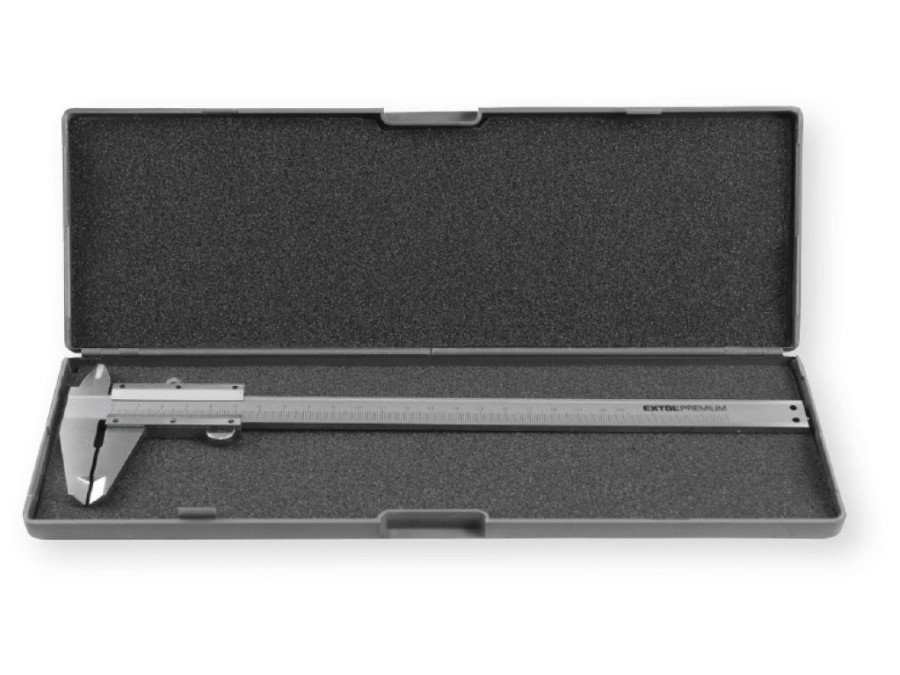 (obrázek pro) Měřítko posuvné kovové, 0-200mm, rozlišení 0,05mm, EXTOL CRAFT