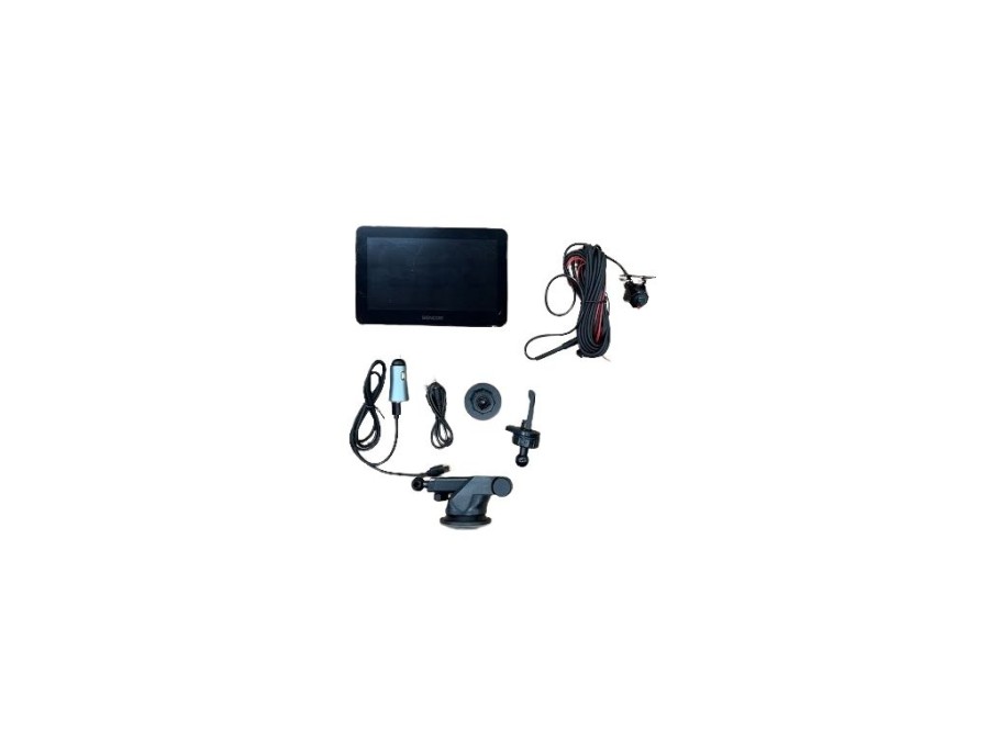 (obrázek pro) Dotykový multimediální přehrávač 7″ + couvací kamera s aut. detekcí SCT M750BWT SENCOR