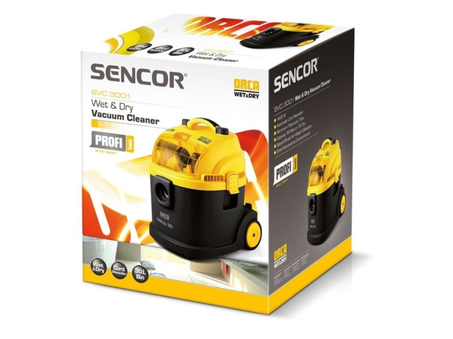 (obrázek pro) SVC 3001 Wet & Dry vysavač SENCOR