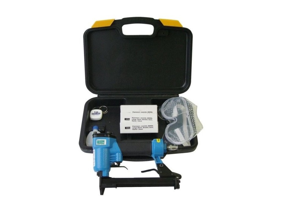 (obrázek pro) Pneumatická sponkovačka / hřebíkovačka ″Kombi-set″, GÜDE (40220)