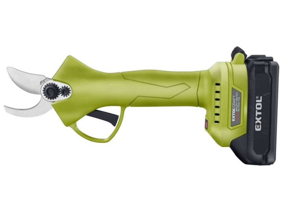 (obrázek pro) Nůžky zahradní aku, Li-ion 20 V/2 Ah, BRUSHLESS EXTOL CRAFT