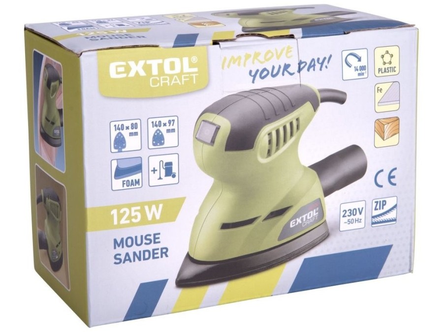 (obrázek pro) Bruska vibrační, delta, 125W EXTOL CRAFT
