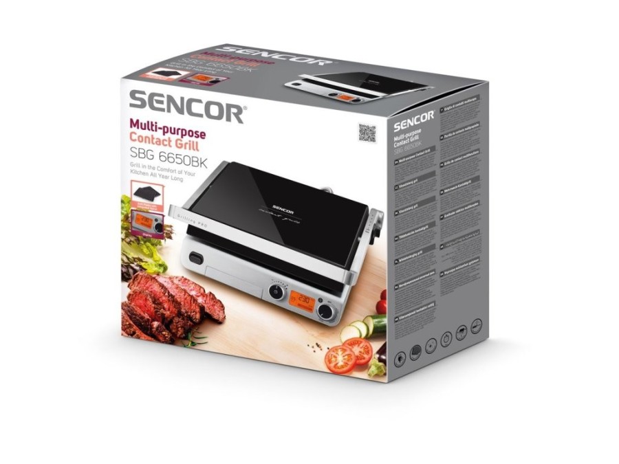 (obrázek pro) SBG 6650BK kontaktní gril SENCOR