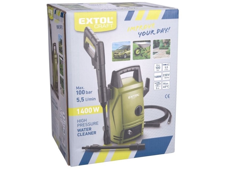 (obrázek pro) Vysokotlaký čistič 1400W EXTOL CRAFT