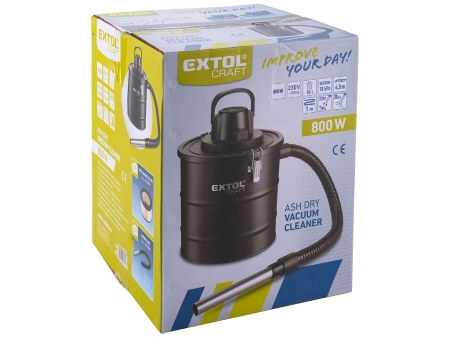 (obrázek pro) Vysavač popela krbový, 18l EXTOL CRAFT