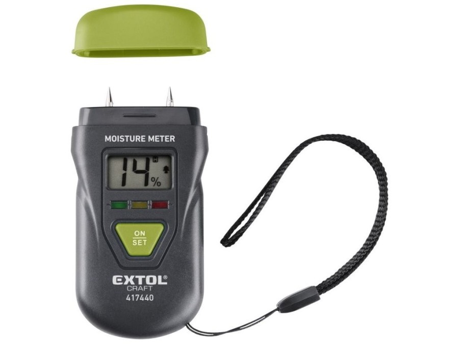 (obrázek pro) Vlhkoměr pro měření vlhkosti materiálů EXTOL CRAFT