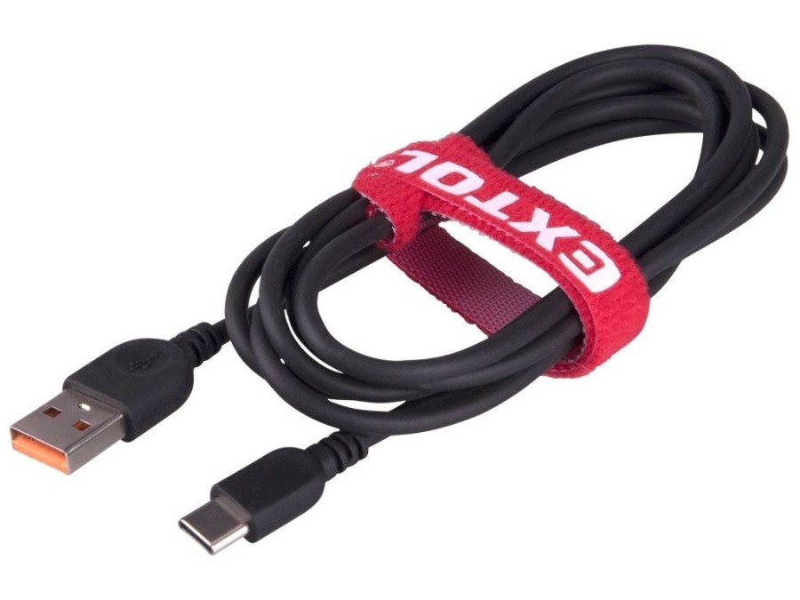 (obrázek pro) Kabel USB, USB-C–USB-A, 1,5m EXTOL ENERGY
