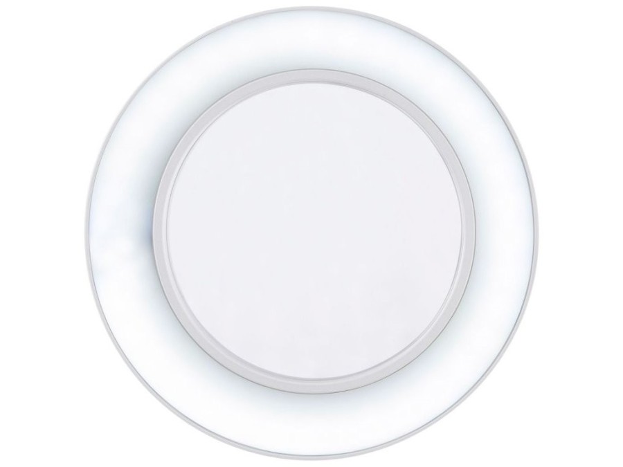 (obrázek pro) Lampa stolní s lupou, bílá, USB napájení, 2400lm, 3 barvy světla, 5x zvětšení EXTOL LIGHT