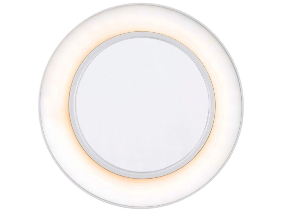 (obrázek pro) Lampa stolní s lupou, bílá, USB napájení, 2400lm, 3 barvy světla, 5x zvětšení EXTOL LIGHT