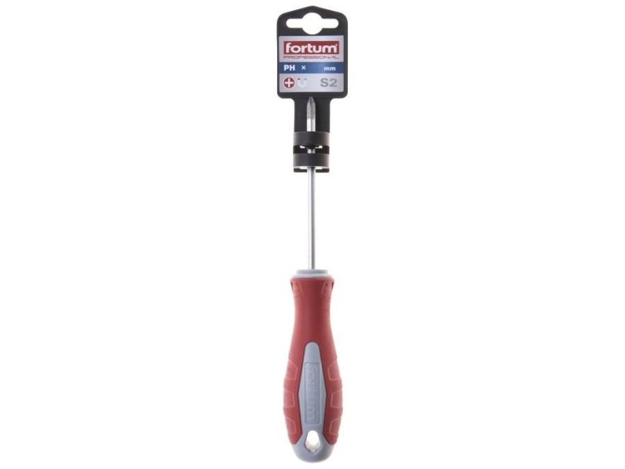 (obrázek pro) Šroubovák křížový, PH 2x125mm, S2 FORTUM