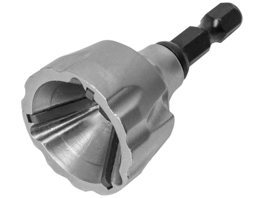 (obrázek pro) Odhrotovač do vrtačky, s SK plátky, pro průměry 3 - 19 mm - FORTUM