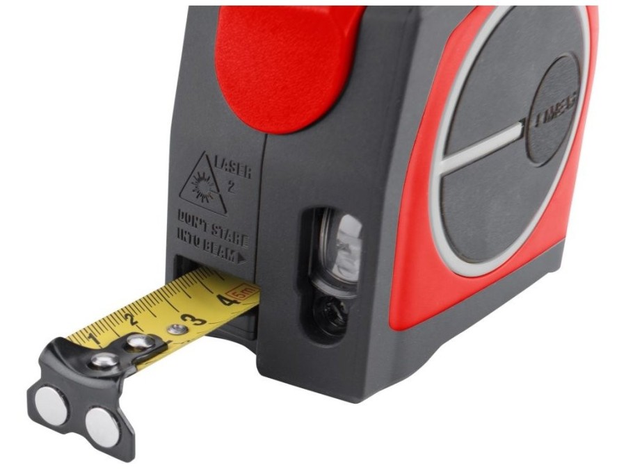 (obrázek pro) Metr laserový 40m v kombinaci s 5m svinovacím, laser : 0,129 - 40m FORTUM