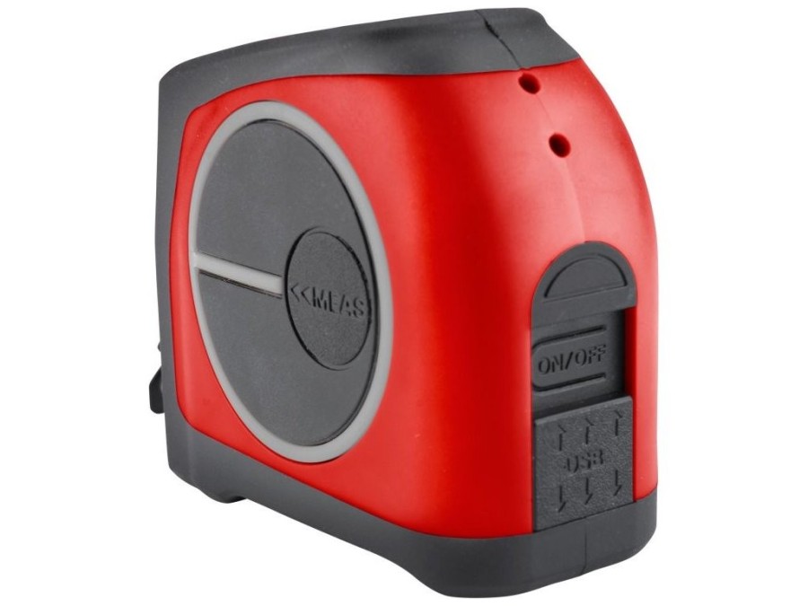 (obrázek pro) Metr laserový 40m v kombinaci s 5m svinovacím, laser : 0,129 - 40m FORTUM