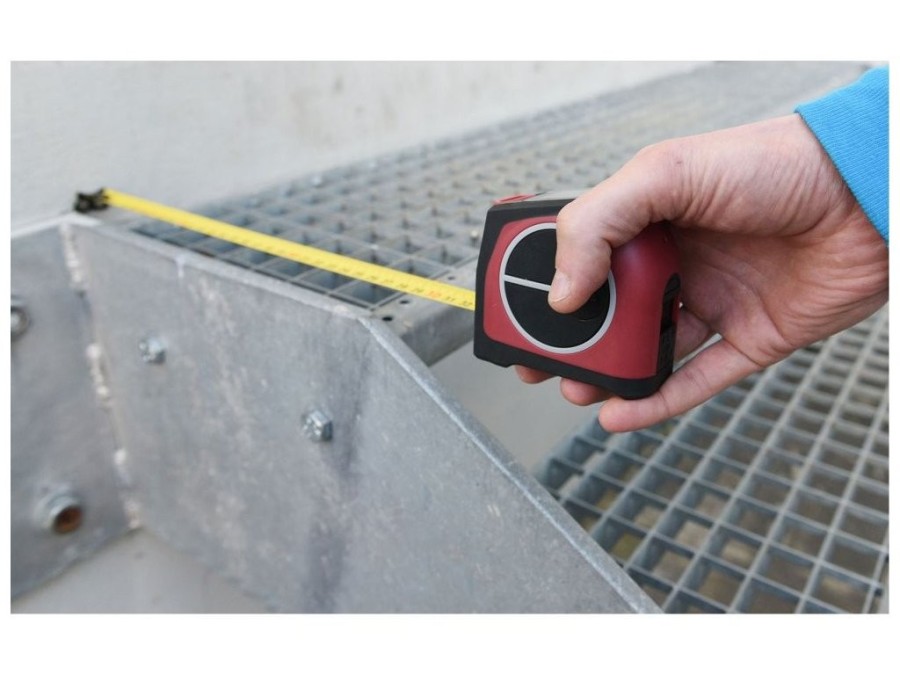 (obrázek pro) Metr laserový 40m v kombinaci s 5m svinovacím, laser : 0,129 - 40m FORTUM