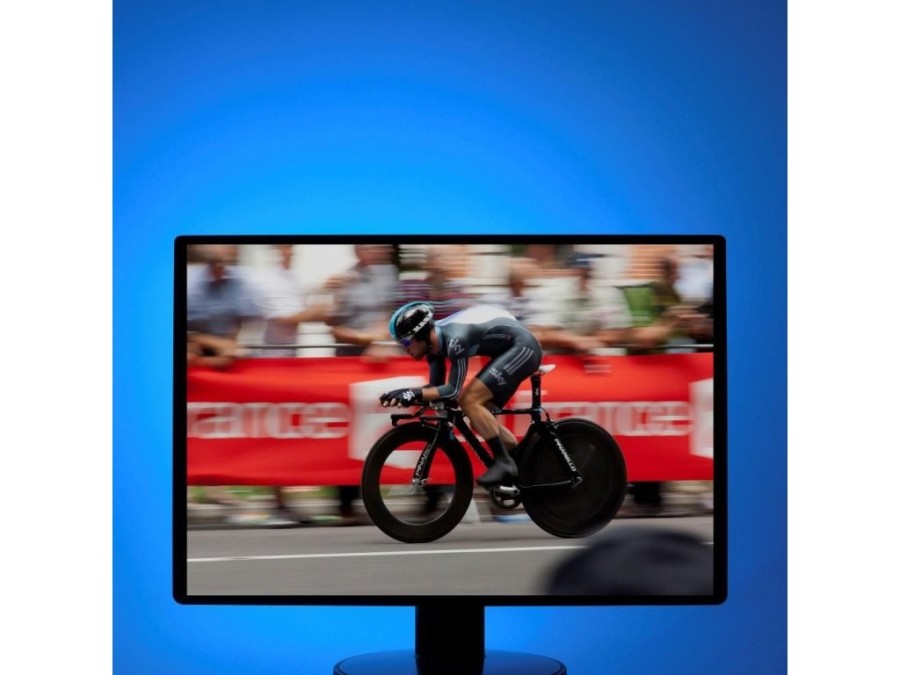 (obrázek pro) USB LED pásek 30LED RGB 2×50 cm, dálkové ovládání RETLUX RLS 102