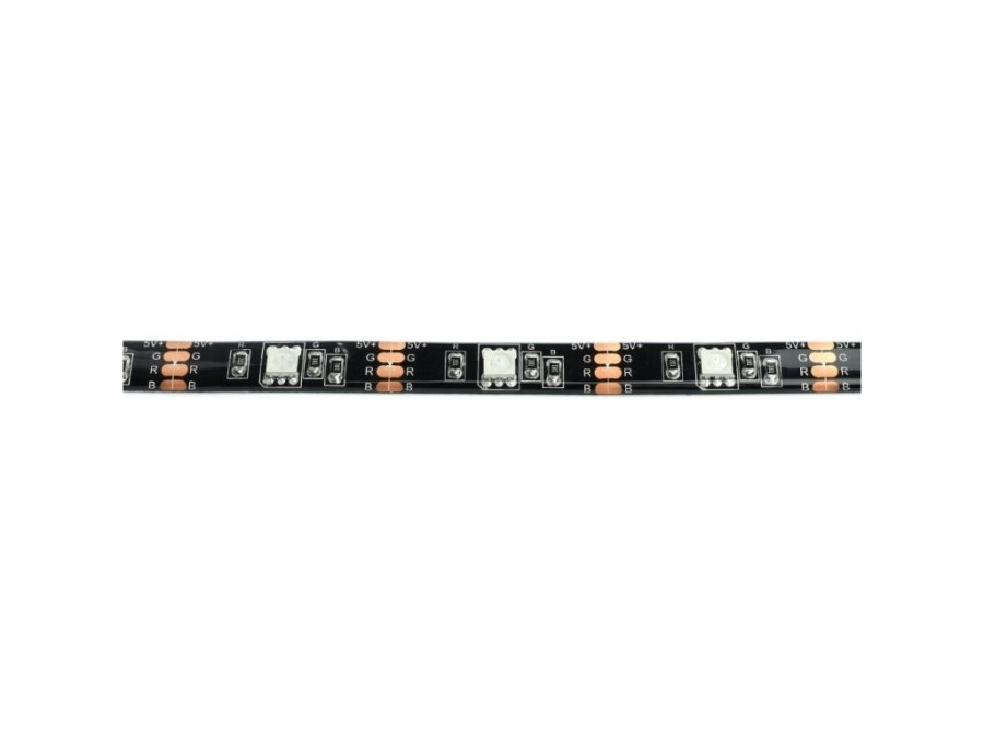 (obrázek pro) USB LED pásek 30LED RGB 2×50 cm, dálkové ovládání RETLUX RLS 102