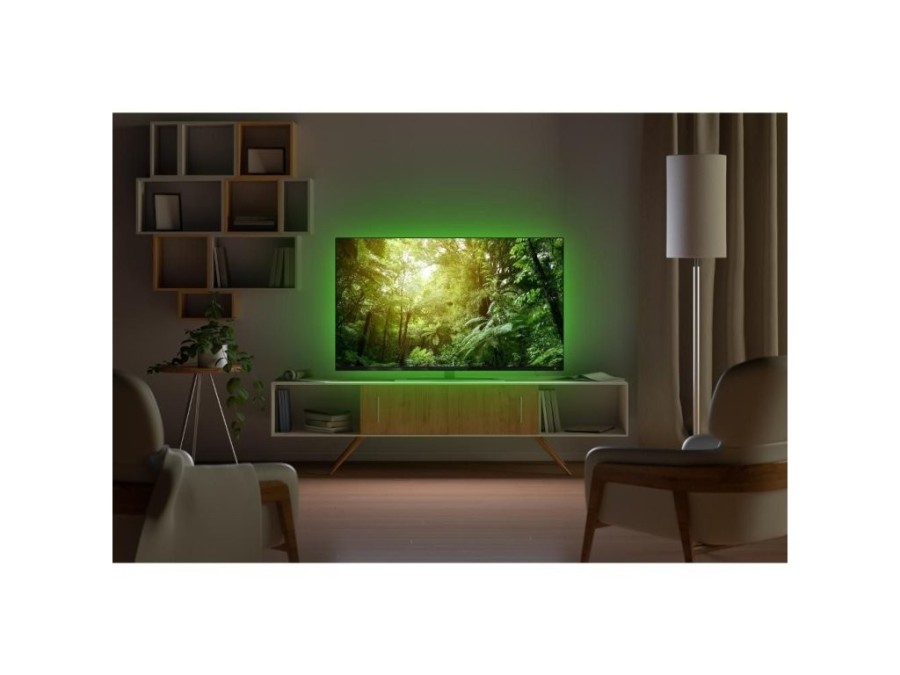 (obrázek pro) USB LED pásek 30LED RGB 2×50 cm, dálkové ovládání RETLUX RLS 102