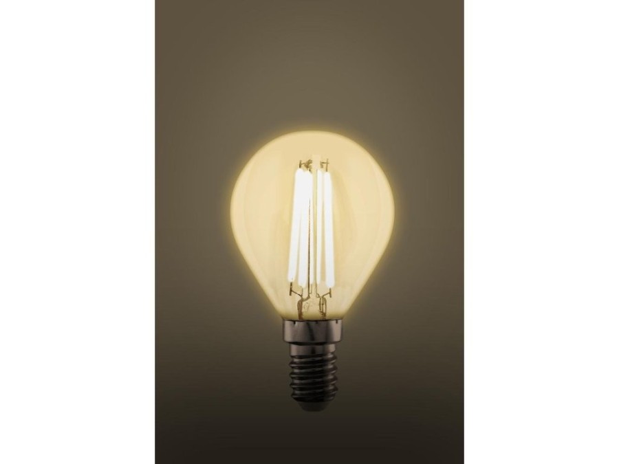 (obrázek pro) LED žárovka filament Mini Globe 5W E14 G45 WW RFL 401 RETLUX