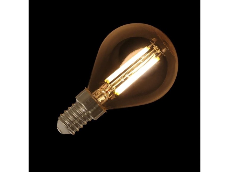 (obrázek pro) LED žárovka filament Mini Globe 5W E14 G45 WW RFL 401 RETLUX