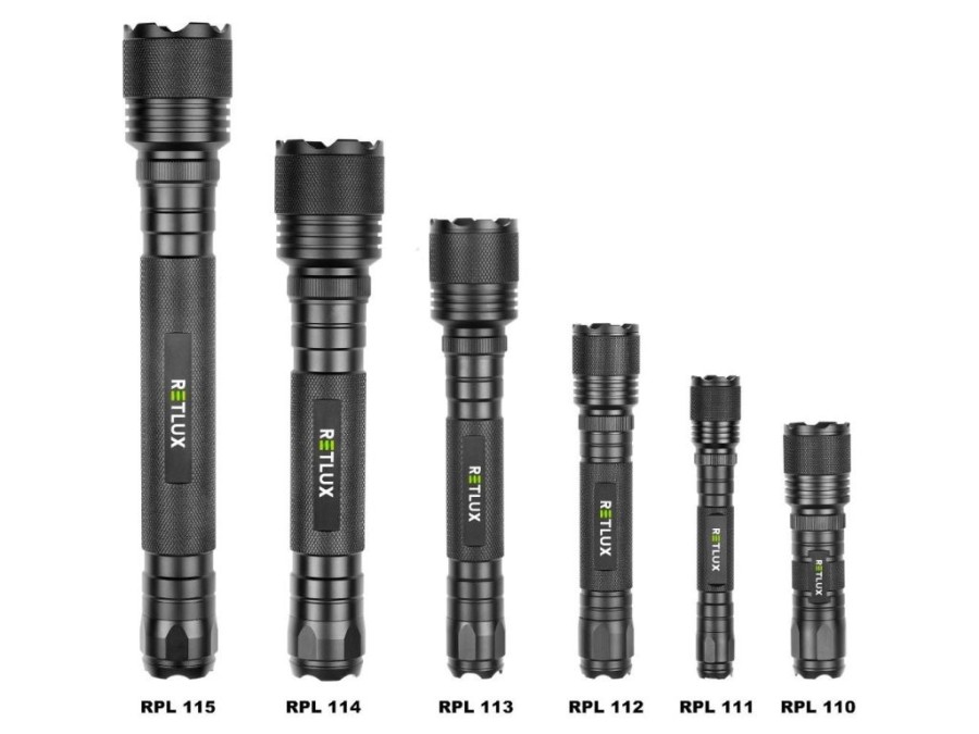(obrázek pro) Svítilna RPL 111, 5 W, T6, 2 x AA, ALU RETLUX
