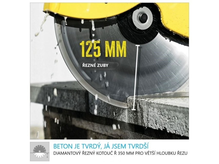 (obrázek pro) Řezačka betonu GBTS 350.1 GÜDE