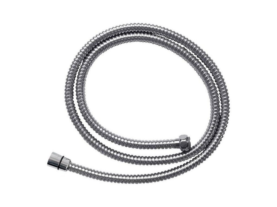 (obrázek pro) Hadice sprchová, nerez, 150cm, dvouzámková, chrom, VIKING