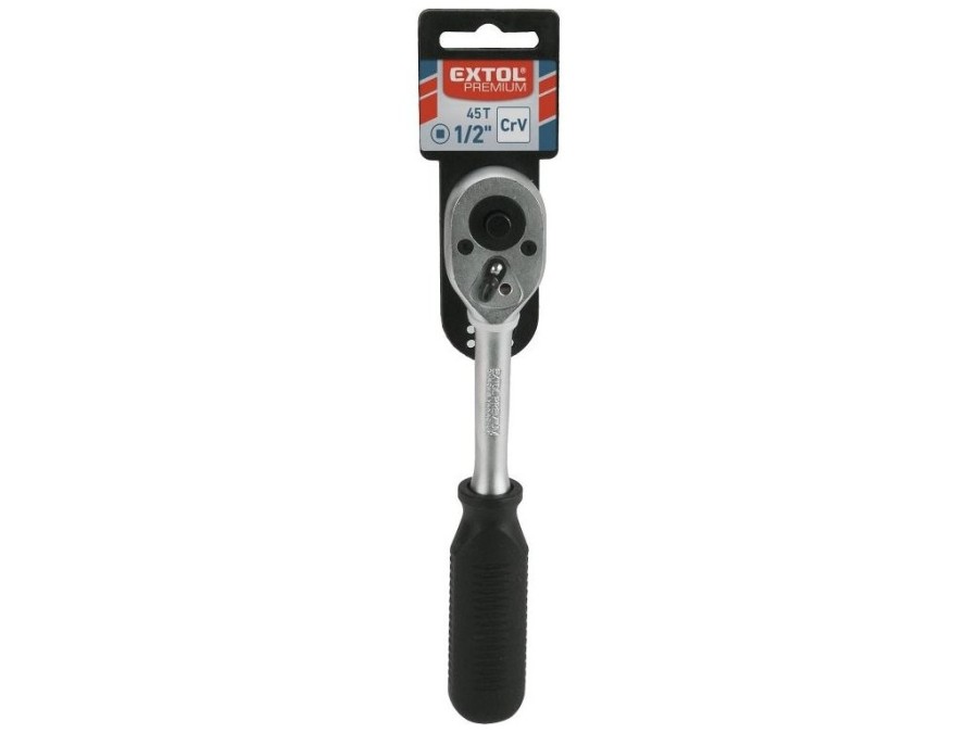 (obrázek pro) Ráčna, 45 zubů, 1/2″, CrV, EXTOL PREMIUM