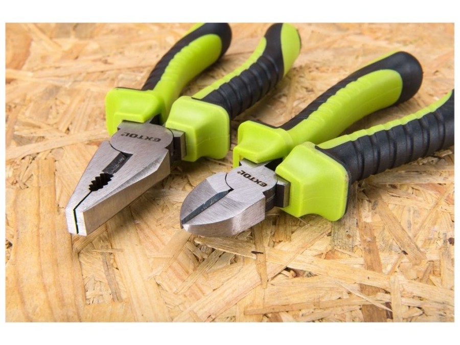 (obrázek pro) Kleště štípací boční, 180mm, EXTOL CRAFT