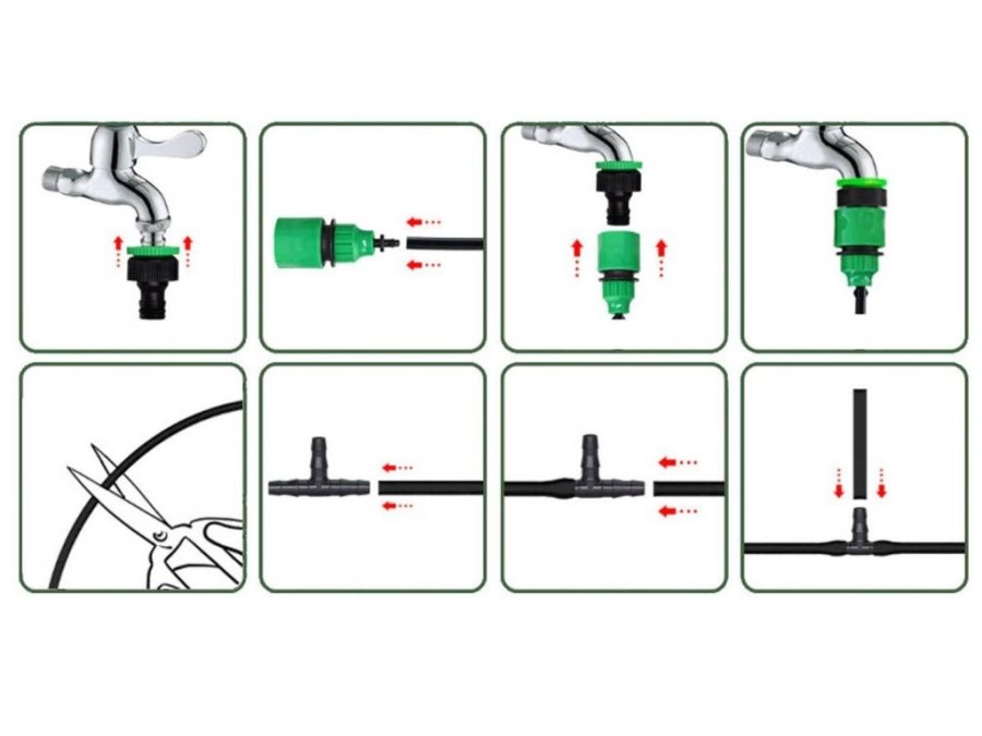 (obrázek pro) Zavlažovací systém na rostliny 10m BASS
