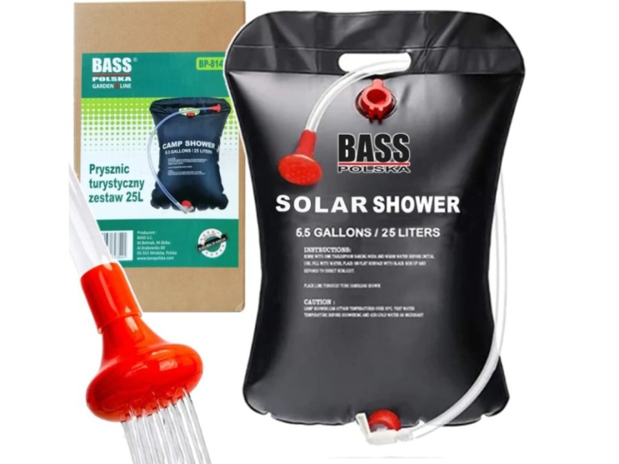 (obrázek pro) Sprcha turistická solární 25 l BASS