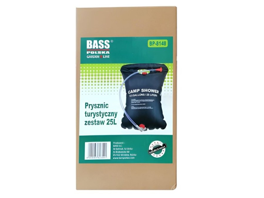 (obrázek pro) Sprcha turistická solární 25 l BASS