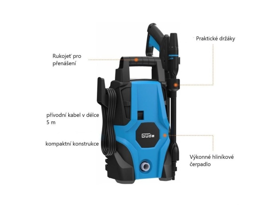 (obrázek pro) Vysokotlaká myčka GHD 1400-105 GÜDE