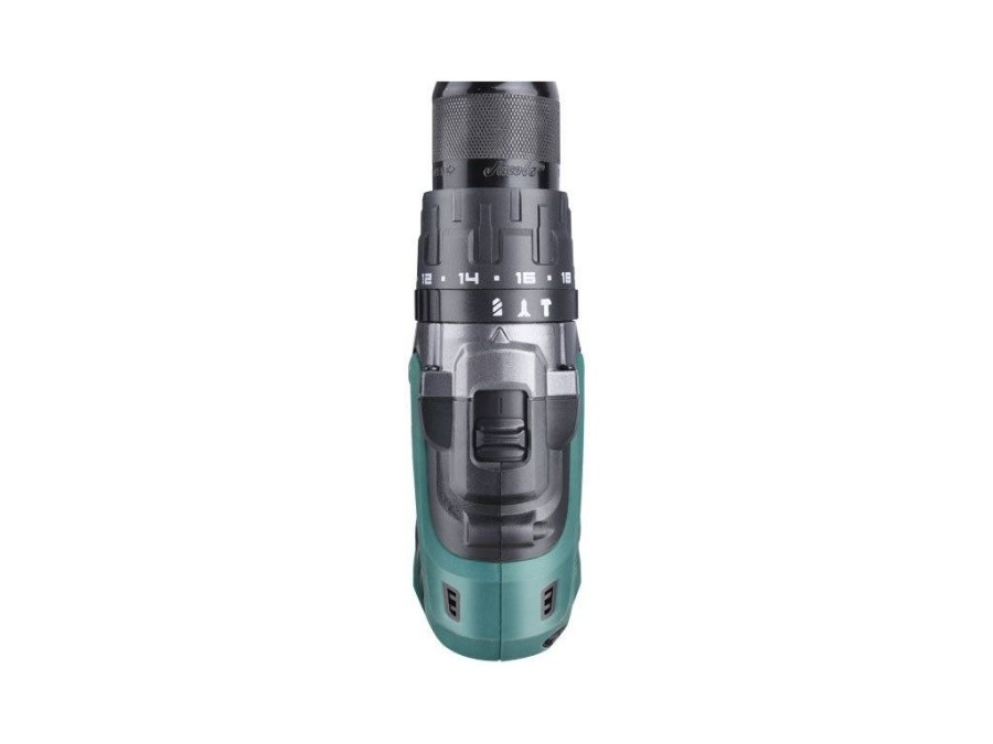 (obrázek pro) Vrtací šroubovák aku s příklepem, 18V Li-ion, 4 pólový motor, 2000mAh EXTOL INDUSTRIAL