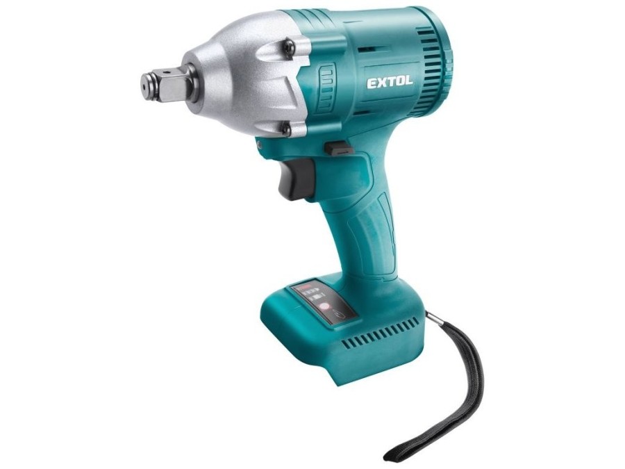 (obrázek pro) Utahovák rázový aku 1/2“ brushless, 18V Li-Ion, bez baterie a nabíječky EXTOL INDUSTRIAL