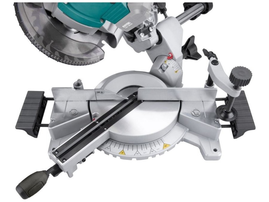 (obrázek pro) Pila pokosová 185mm aku s laserem SHARE20V, BRUSHLESS, 20V Li-ion, bez baterie a nabíječky EXTOL INDUSTRIAL