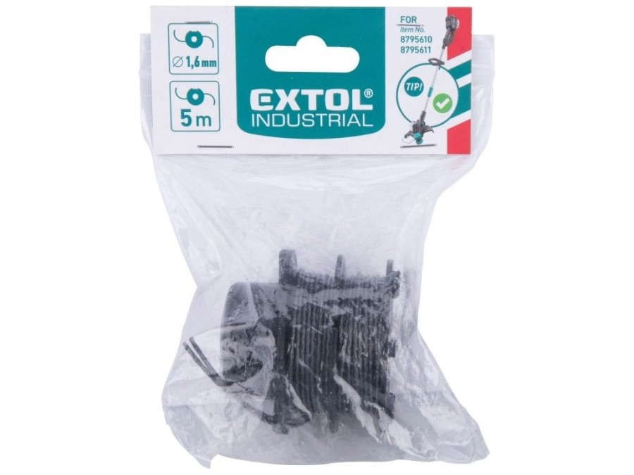 (obrázek pro) Struna na cívce, 2ks pro 8795610, 8795611 EXTOL INDUSTRIAL