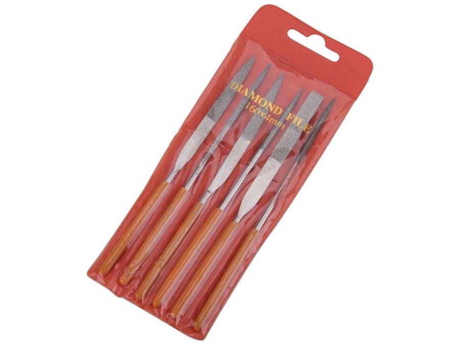 (obrázek pro) Pilníky diamantové jehlové, sada 6ks, EXTOL PREMIUM