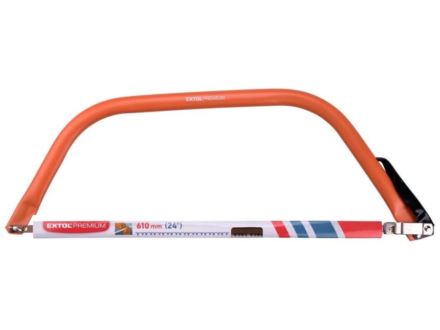 (obrázek pro) Pila na dřevo oblouková, 610mm/24″, plátek na suché dřevo, EXTOL PREMIUM