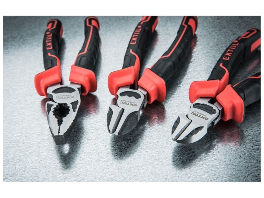 (obrázek pro) Kleště štípací boční POWER, 160mm EXTOL PREMIUM