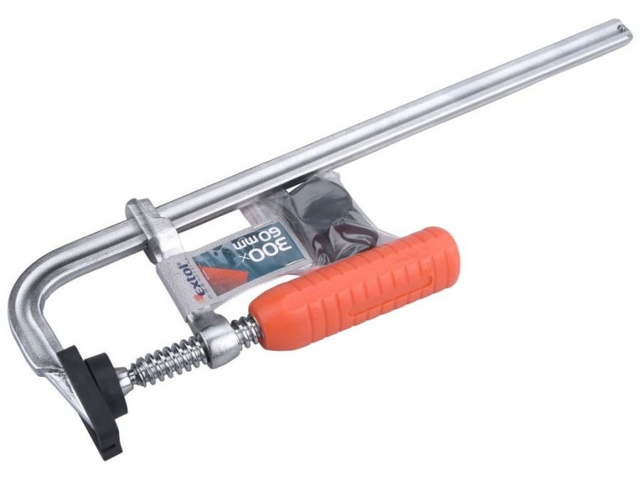 (obrázek pro) Svěrka F - stolařská, 300x60mm, plast.rukojeť, EXTOL PREMIUM