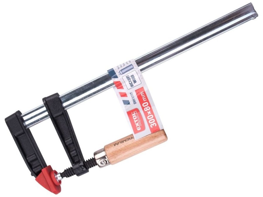 (obrázek pro) Svěrka F - stolařská, 300x80mm, EXTOL PREMIUM