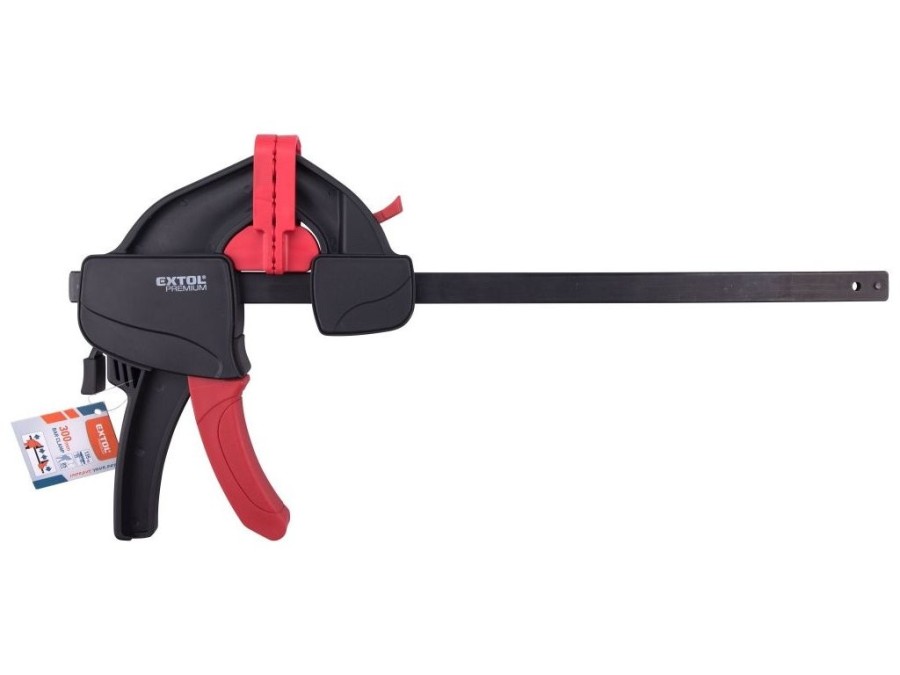 (obrázek pro) Svěrka rychloupínací, 300mm, 205-555mm, EXTOL PREMIUM