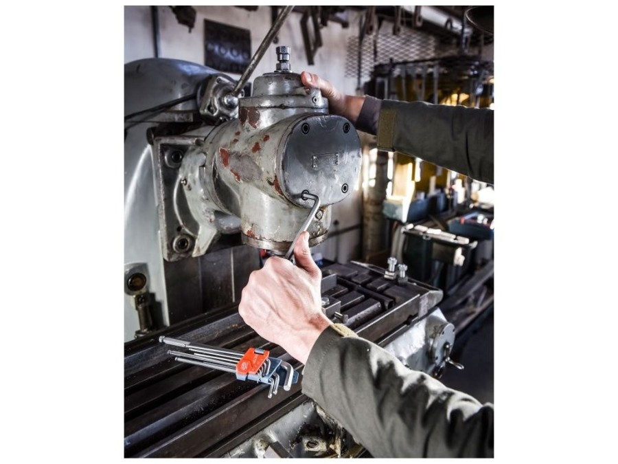 (obrázek pro) Imbus klíče prodloužené, sada 9ks, CrV, EXTOL PREMIUM