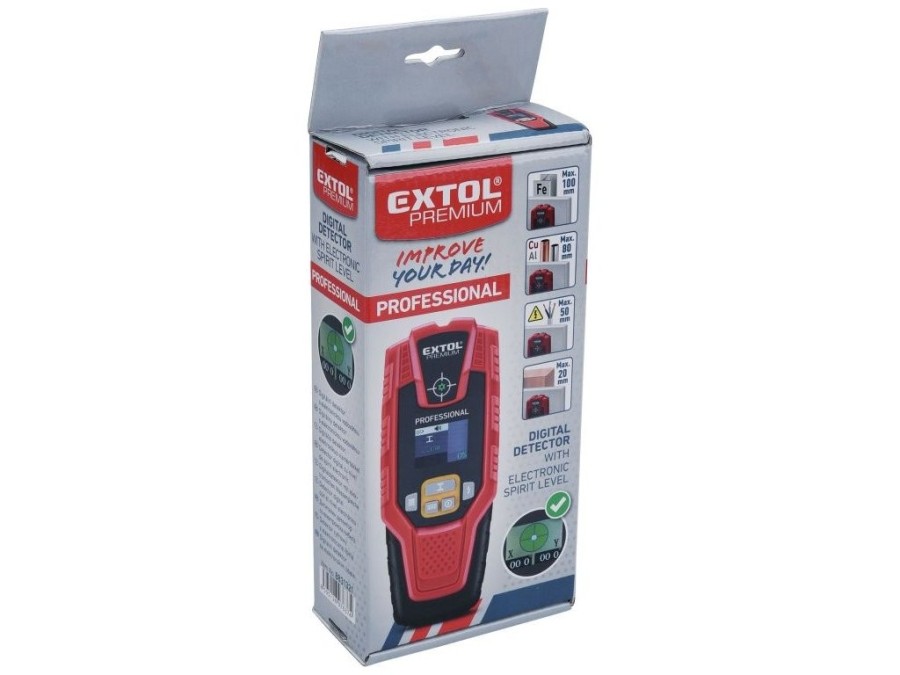 (obrázek pro) Detektor digitální EXTOL PREMIUM