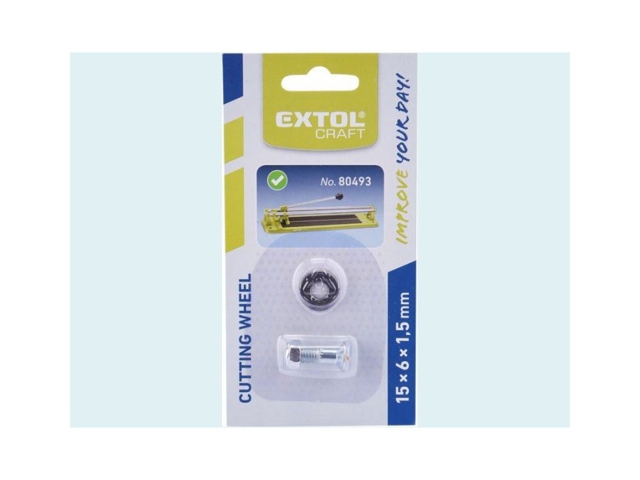 (obrázek pro) Řezací kolečko, 15x6x1,5mm EXTOL CRAFT